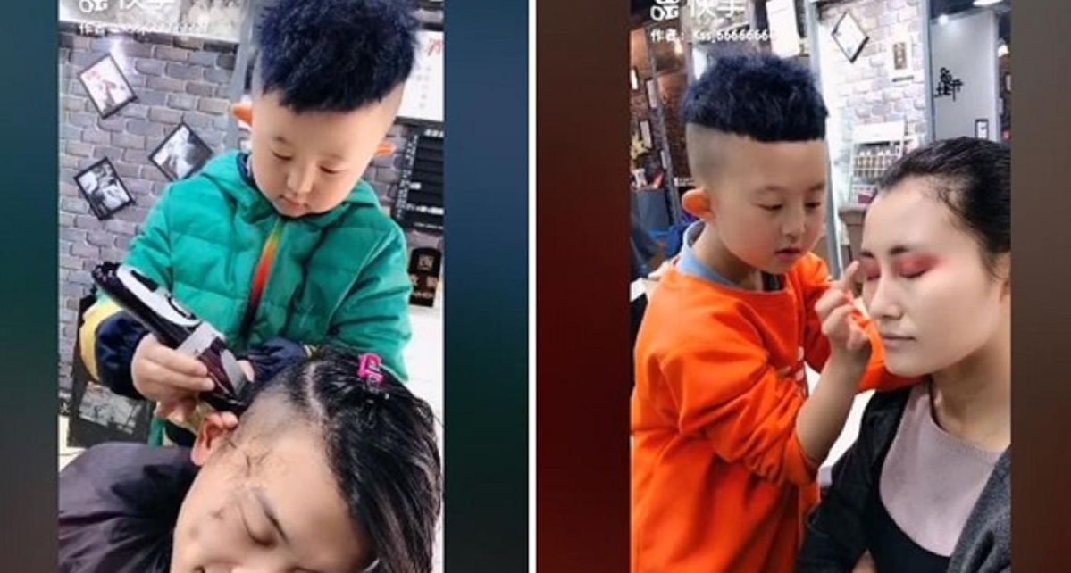 Jago Menata Rambut Bocah 6 Tahun Asal Tiongkok Menjadi Viral