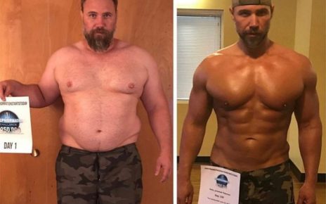 Sayang Anak, Pria Gemuk Ini Diet dalam 5 Bulan Turunkan Berat Badan 41 Kg