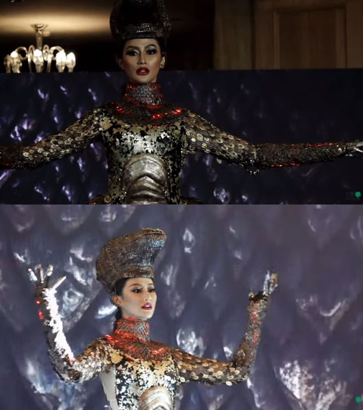 Ayu Maulida Pakai Kostum Komodo di Miss Universe 2020