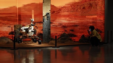 Robot Penjelajah China Berhasil Mendarat di Mars