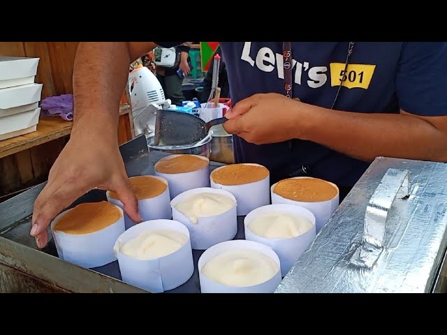 Souffle Pancake Jepang Viral di Pasar Lama Tangerang