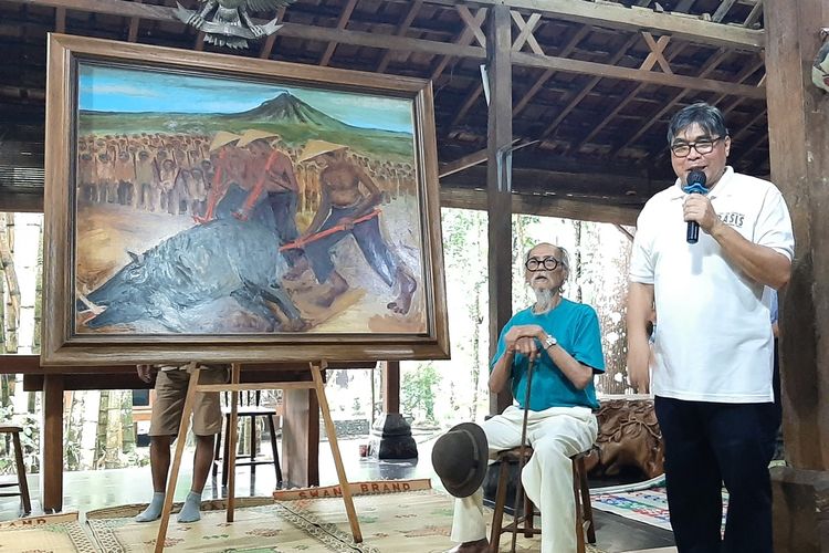 Djoko Pekik Asal Yogyakarta Lukisannya Seharga Miliaran Rupiah