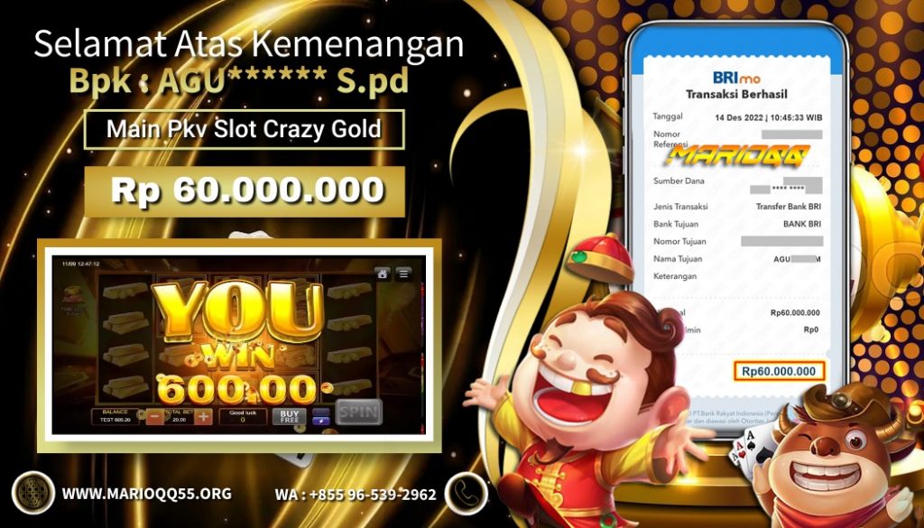 PKV Slot Crazy Gold